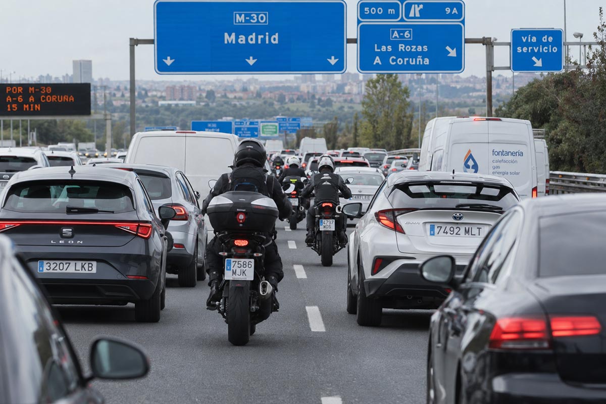 Driving on the shoulder will not always be possible or legal