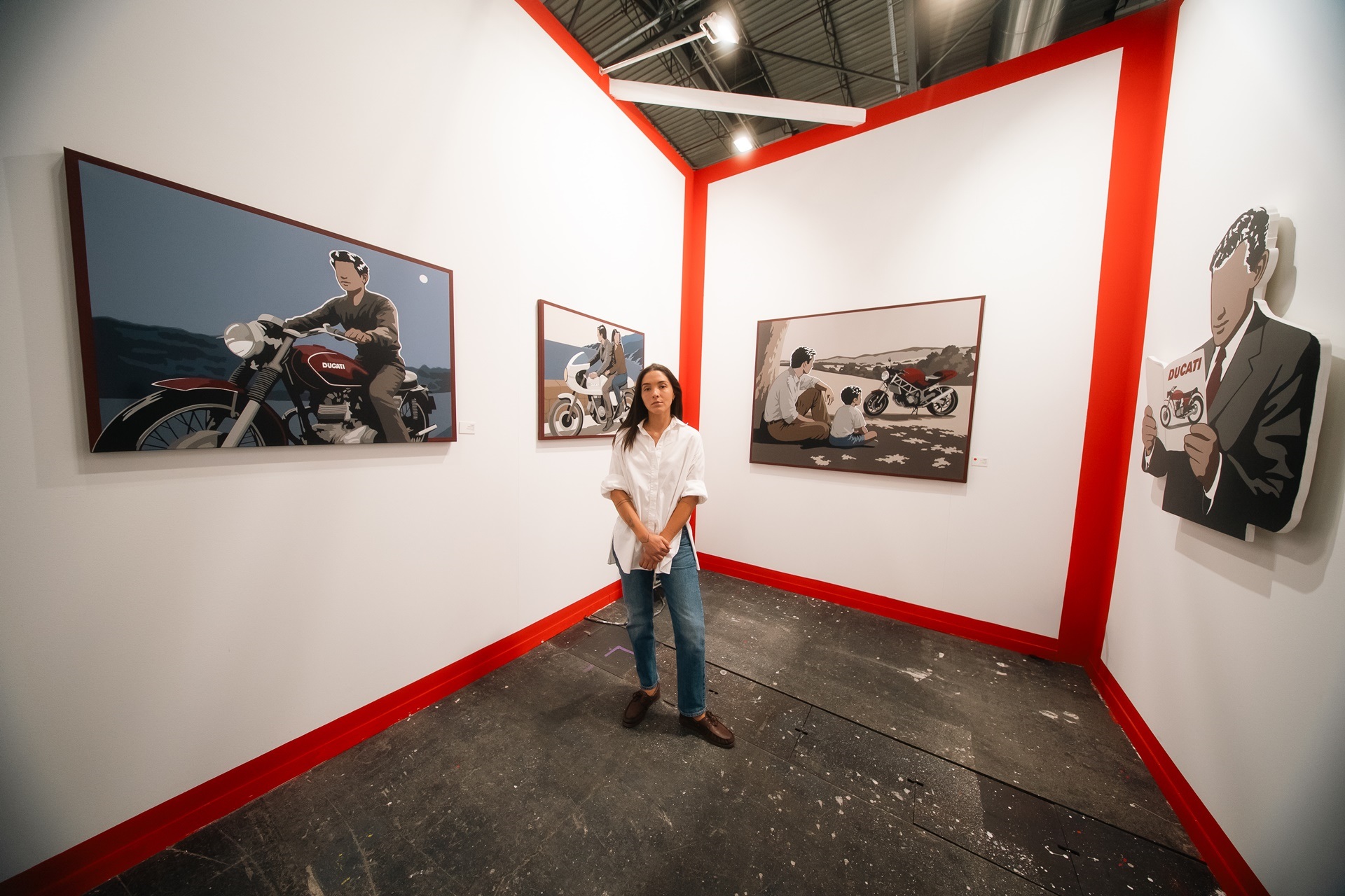 Ducati participates in Estampa with the exhibition “Adriana Oliver x Ducati”
