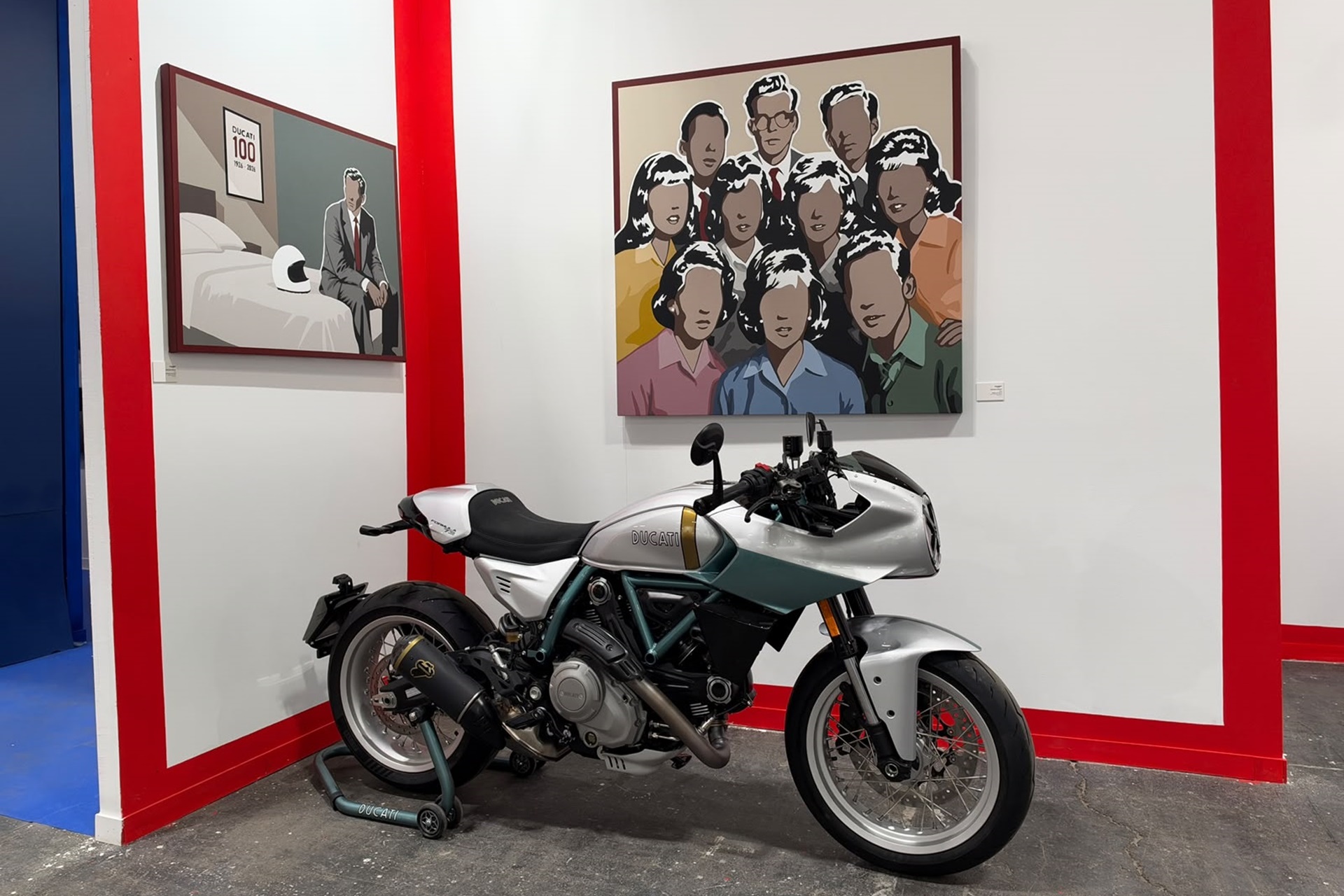 Ducati participa en Estampa con la exposición “Adriana Oliver x Ducati”