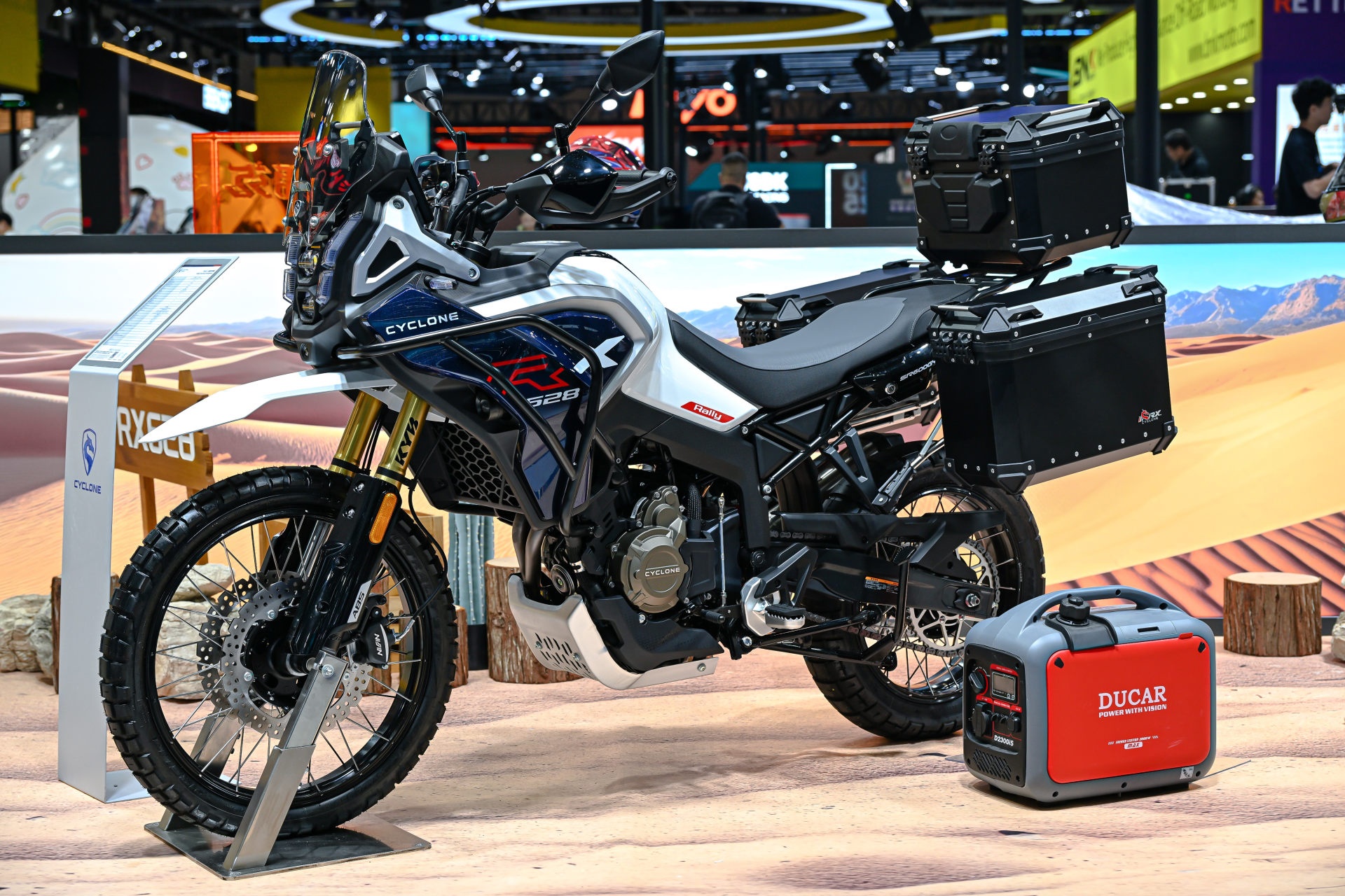 Cyclone prepares a new range with up to three new models recently presented at CIMA 2026