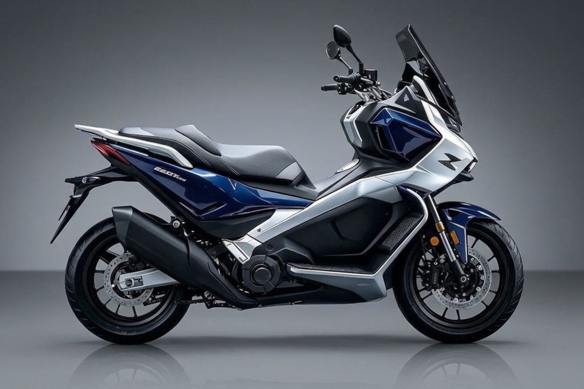 ZXMoto presents the 250T ADV, an “unconventional” scooter that will arrive in 2027
