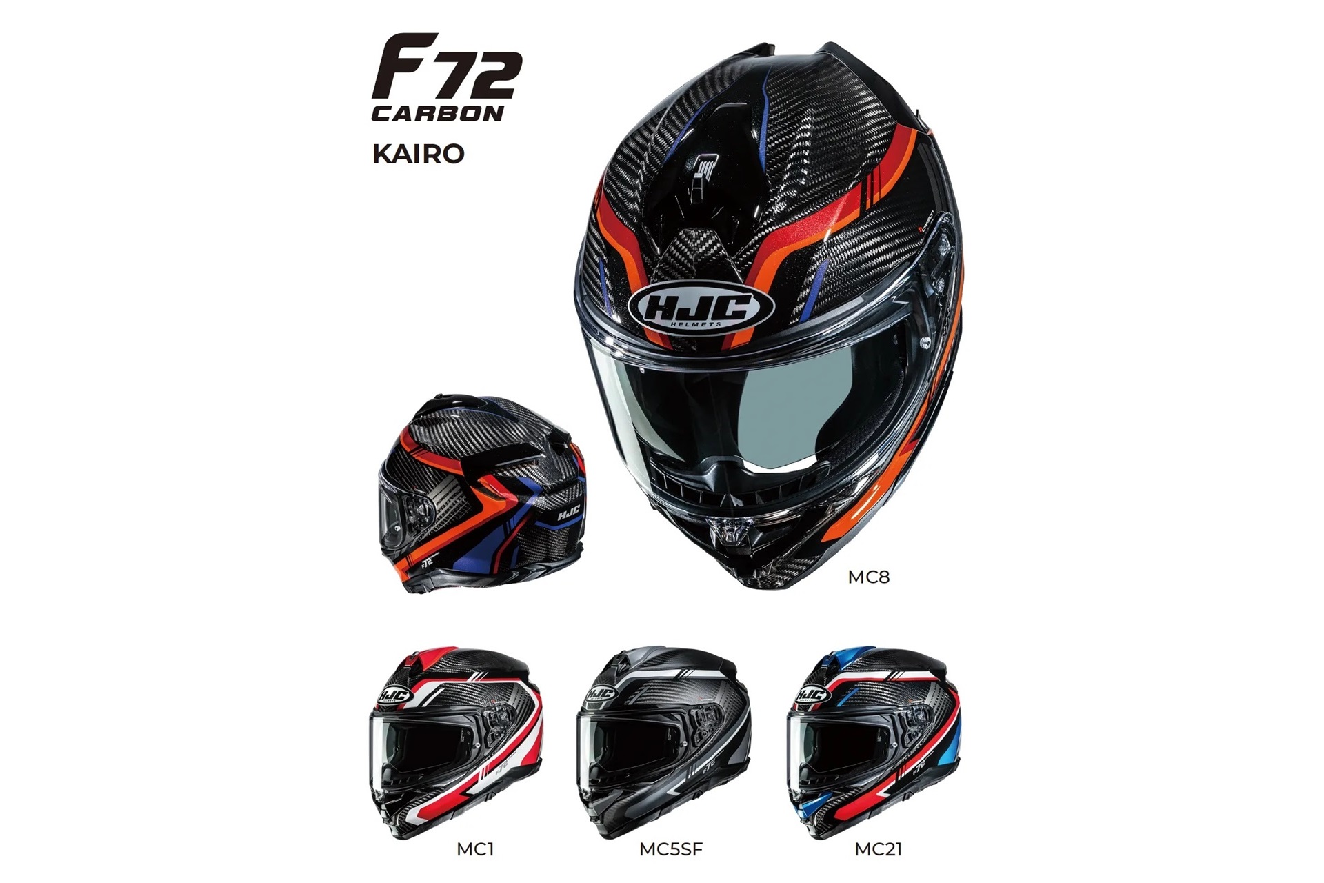 HJC presents its new F72, the helmet that combines comfort and sportiness in equal parts