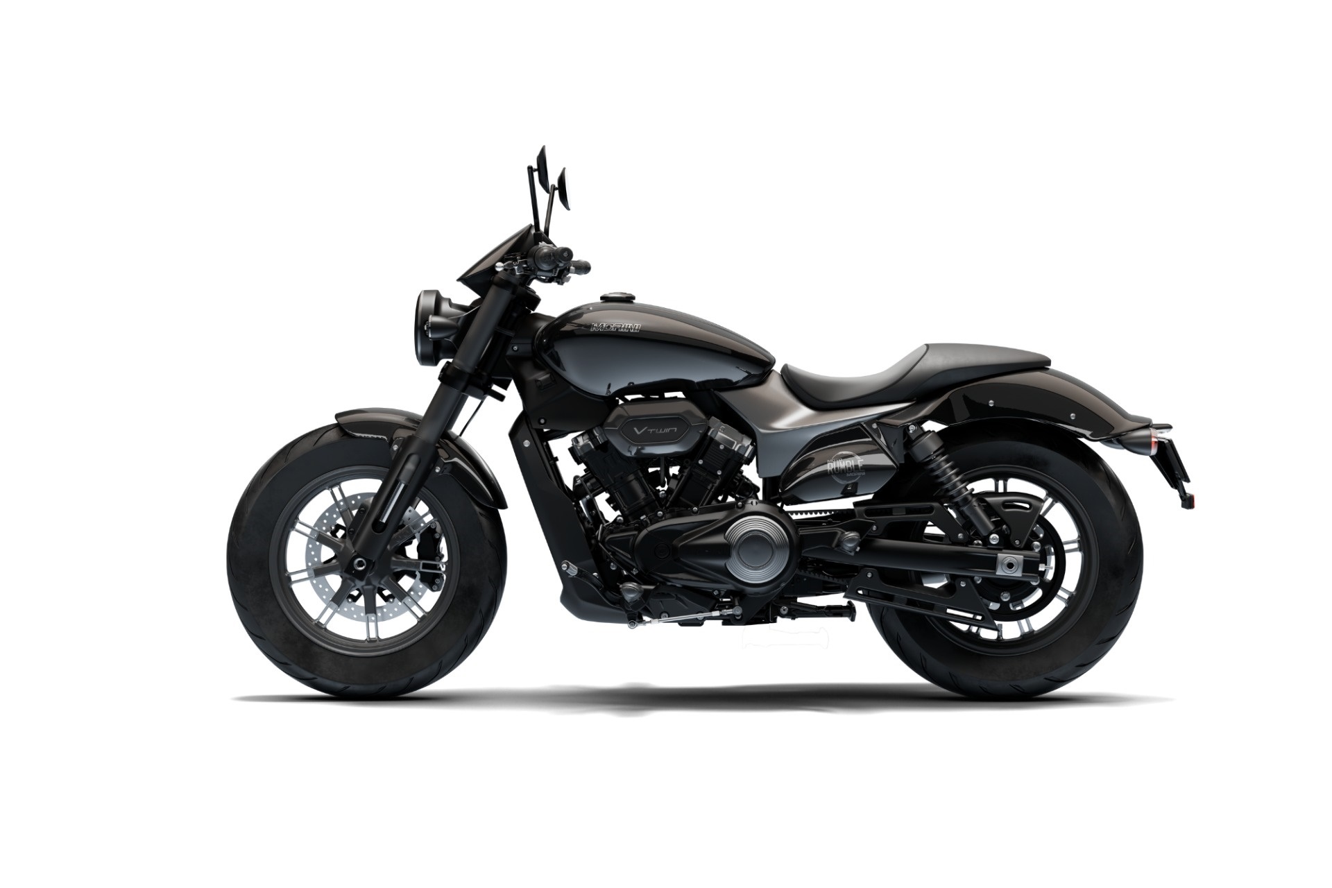 Moto Morini announces the arrival of its new Rumble to the brand's official dealers