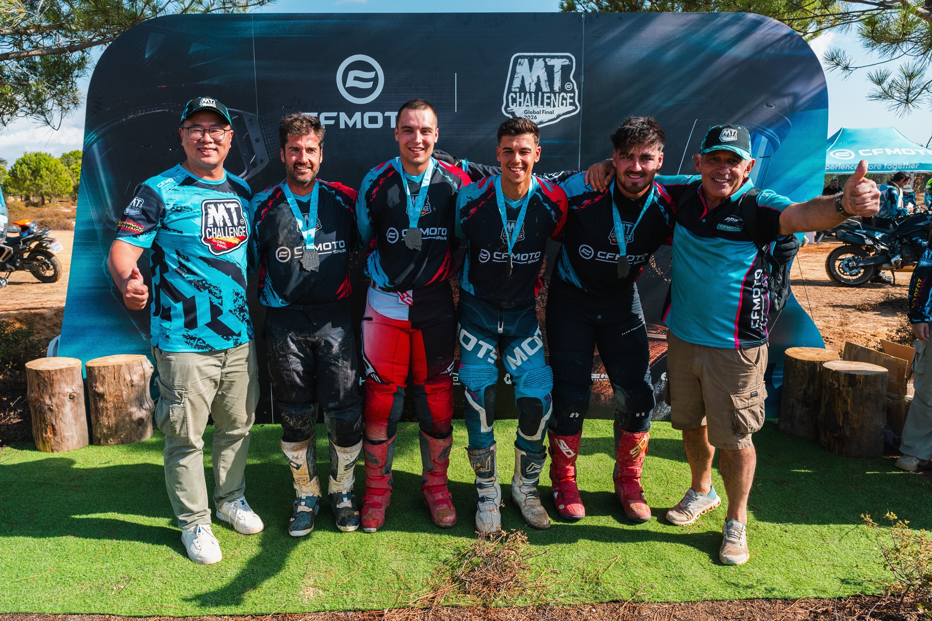 The CFMOTO MT Challenge Global Final 2026 is decided in Spain and our team wins 2nd place in the box