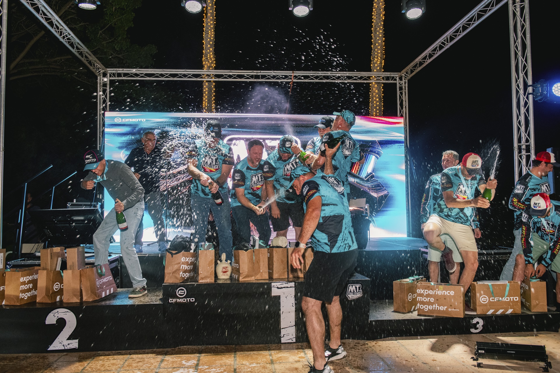 The CFMOTO MT Challenge Global Final 2026 is decided in Spain and our team wins 2nd place in the box
