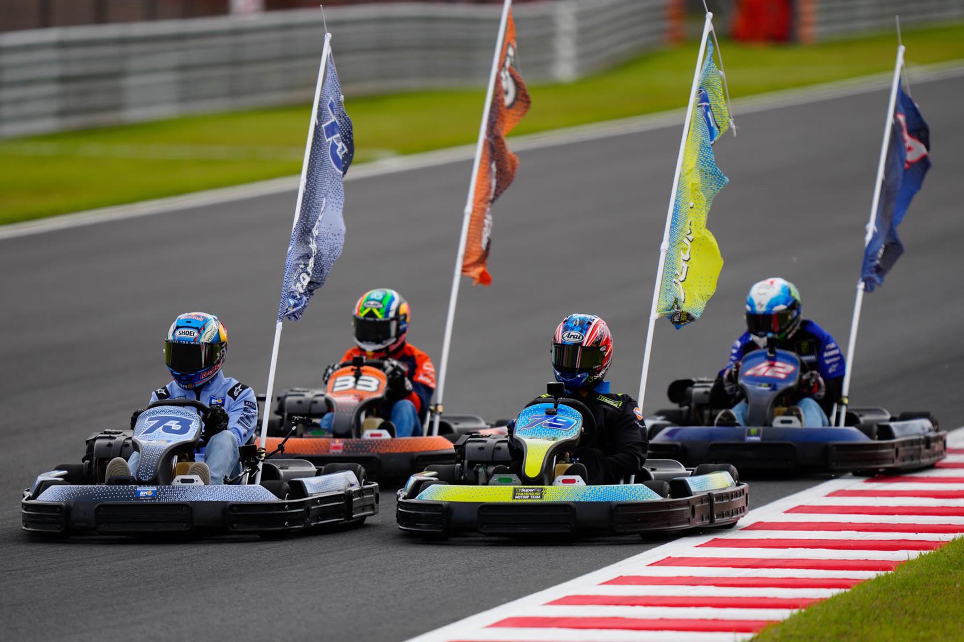 ¿Se le ha ido el show de las manos a Liberty? Márquez y Di Giannantonio no salieron con los karts en Japón