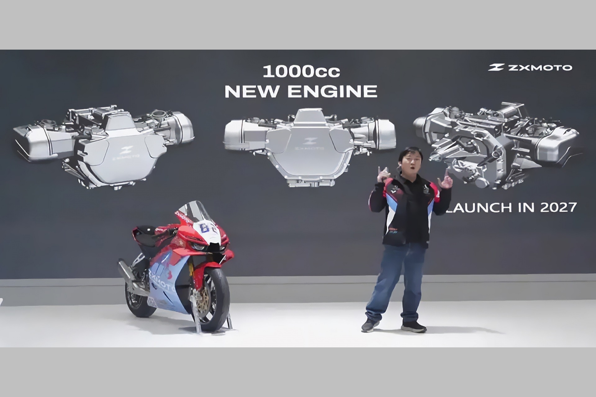 ZXMoto prepara una rival de la BMW GS: motor bóxer de 1.000 cc, cardán y cambio AMT