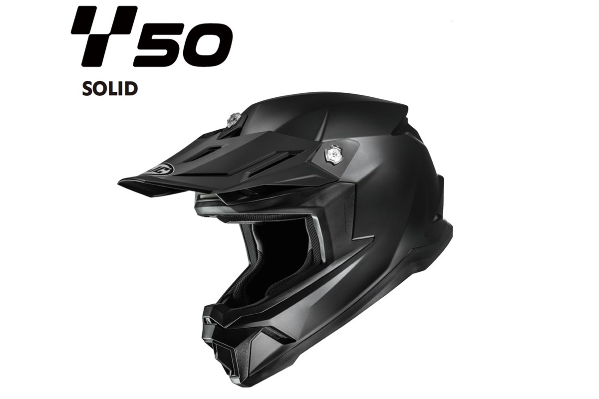 HJC presents the Y50, its new junior helmet for off-road practice