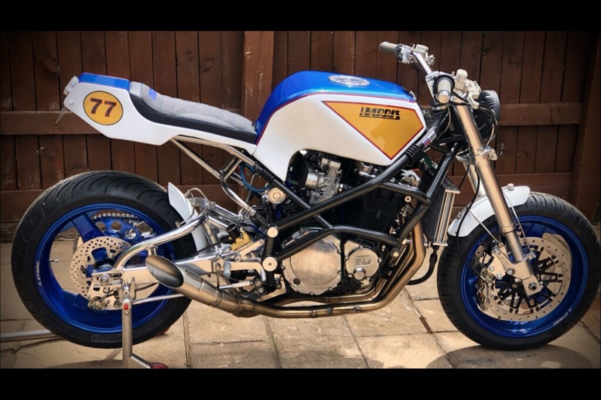 Harris 77 Magnum 4 by Wolf 77 Custom Motorcycles