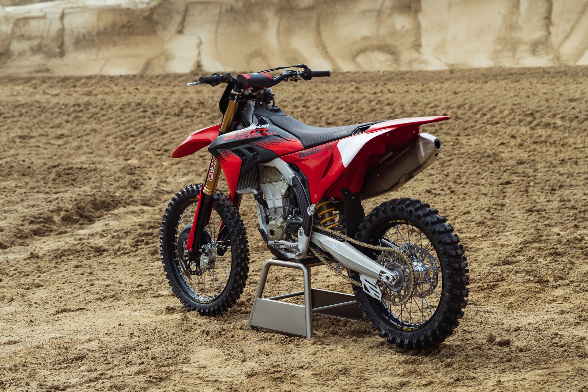 Ducati Desmo450 MX 2027 range: more features and better ergonomics to improve riding
