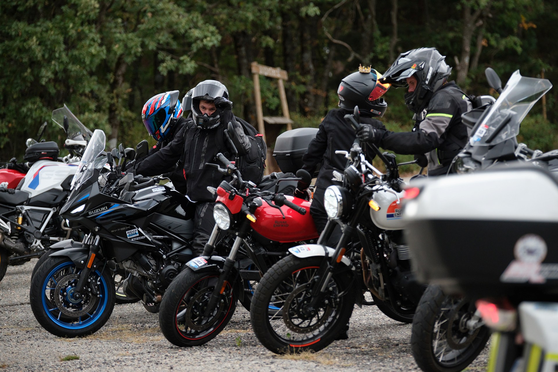 Rider Soul leaves Guadalajara and prepares its next route in style in Albaida, Valencia