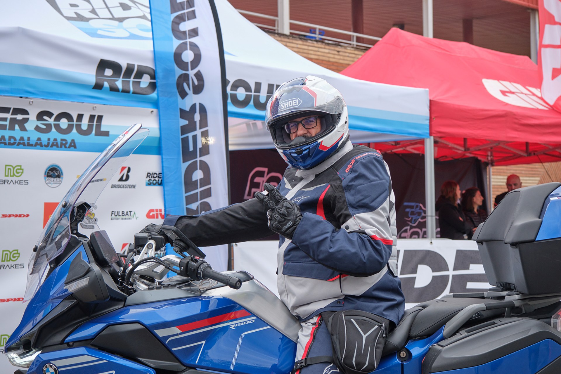 Rider Soul leaves Guadalajara and prepares its next route in style in Albaida, Valencia