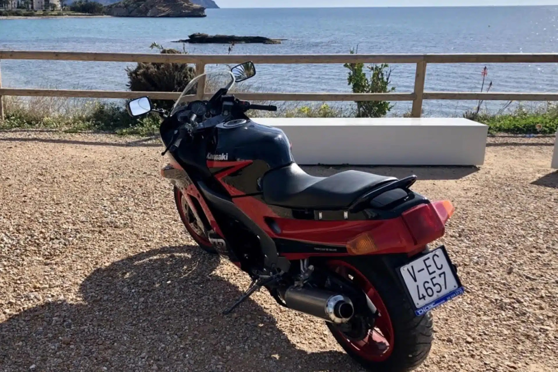 Motorcycle lover, not an “inveterate biker”