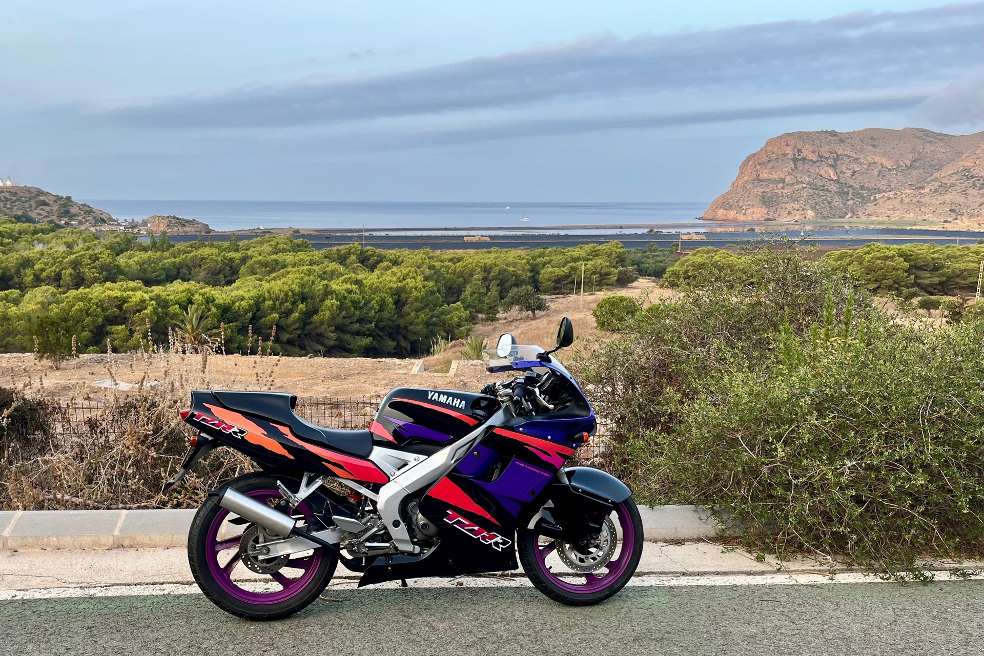 Motorcycle lover, not an “inveterate biker”