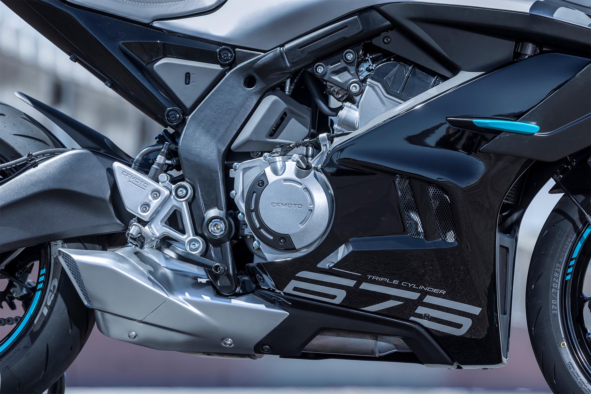 The three-cylinder engine will be a big configuration change