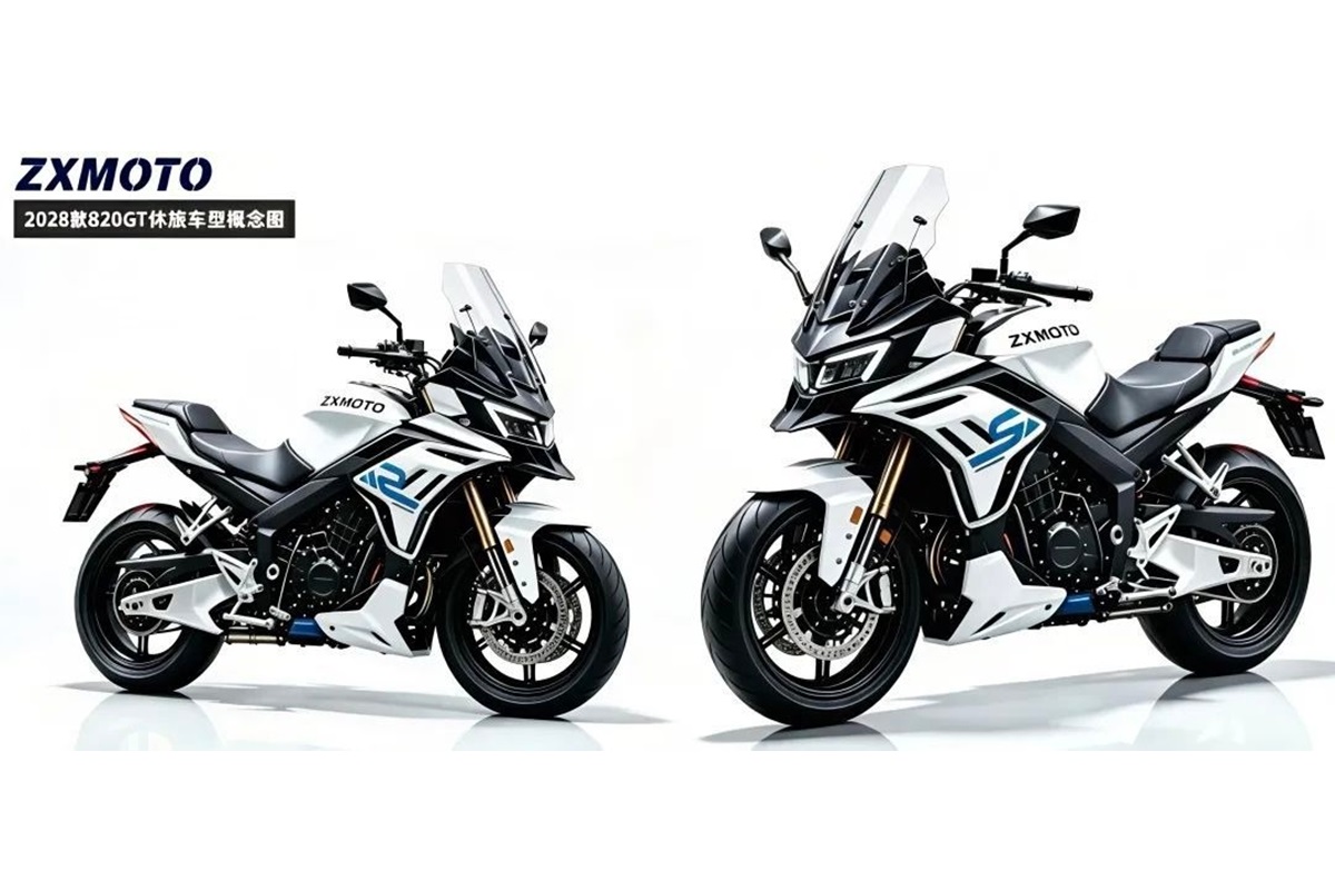 ZXMoto expands its 820 family with the GT: a sport tourer that could debut at EICMA 2026