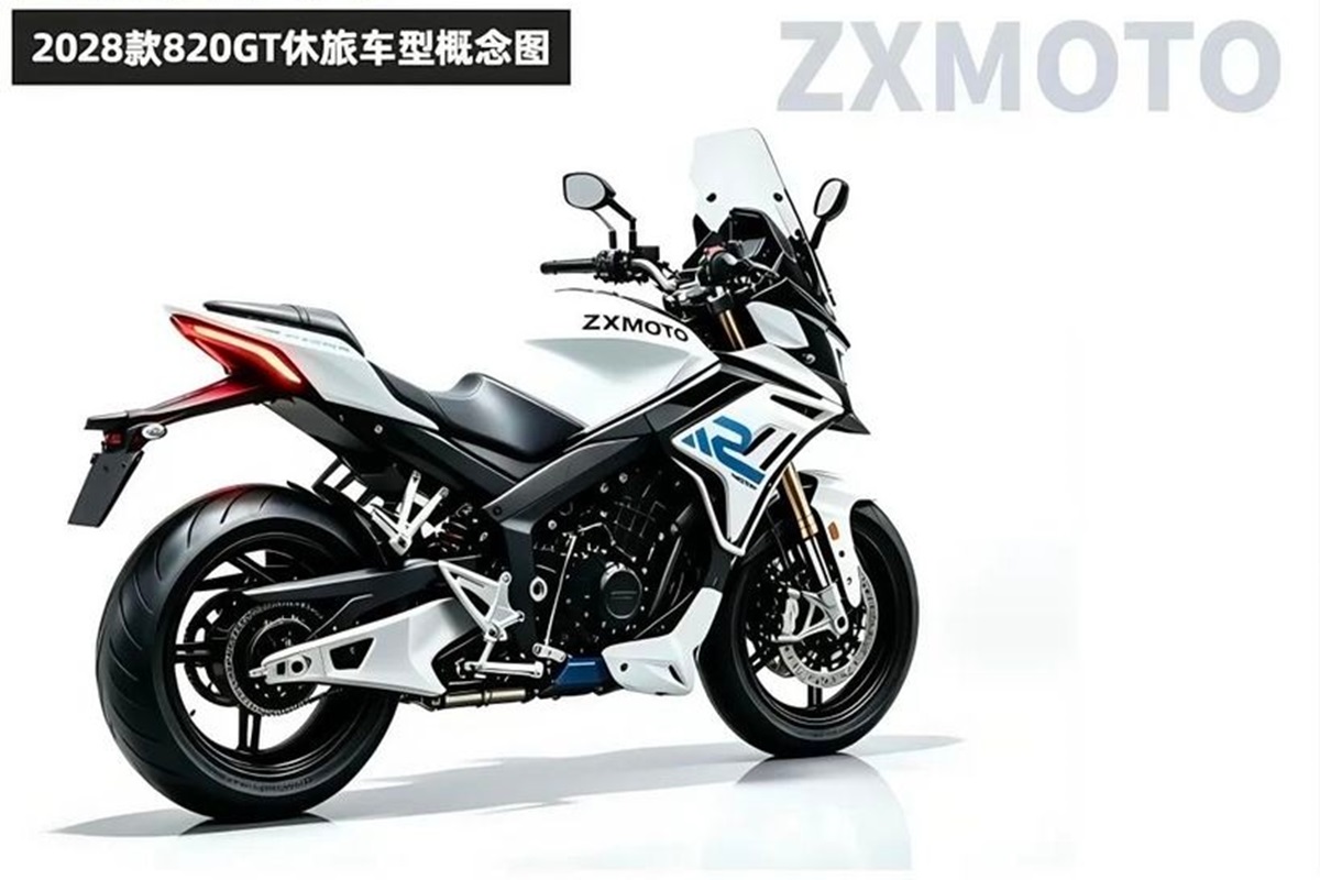 ZXMoto expands its 820 family with the GT: a sport tourer that could debut at EICMA 2026