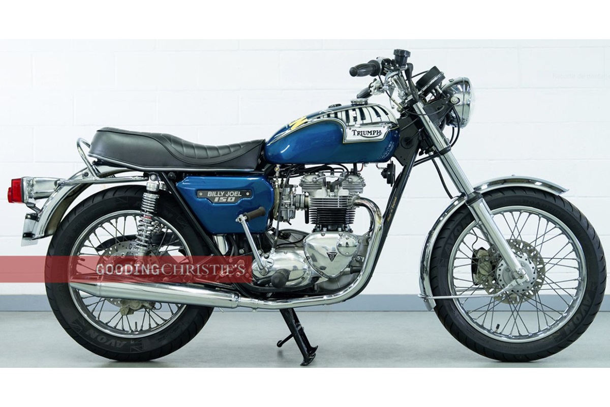 Billy Joel sells his motorcycle collection for a good cause