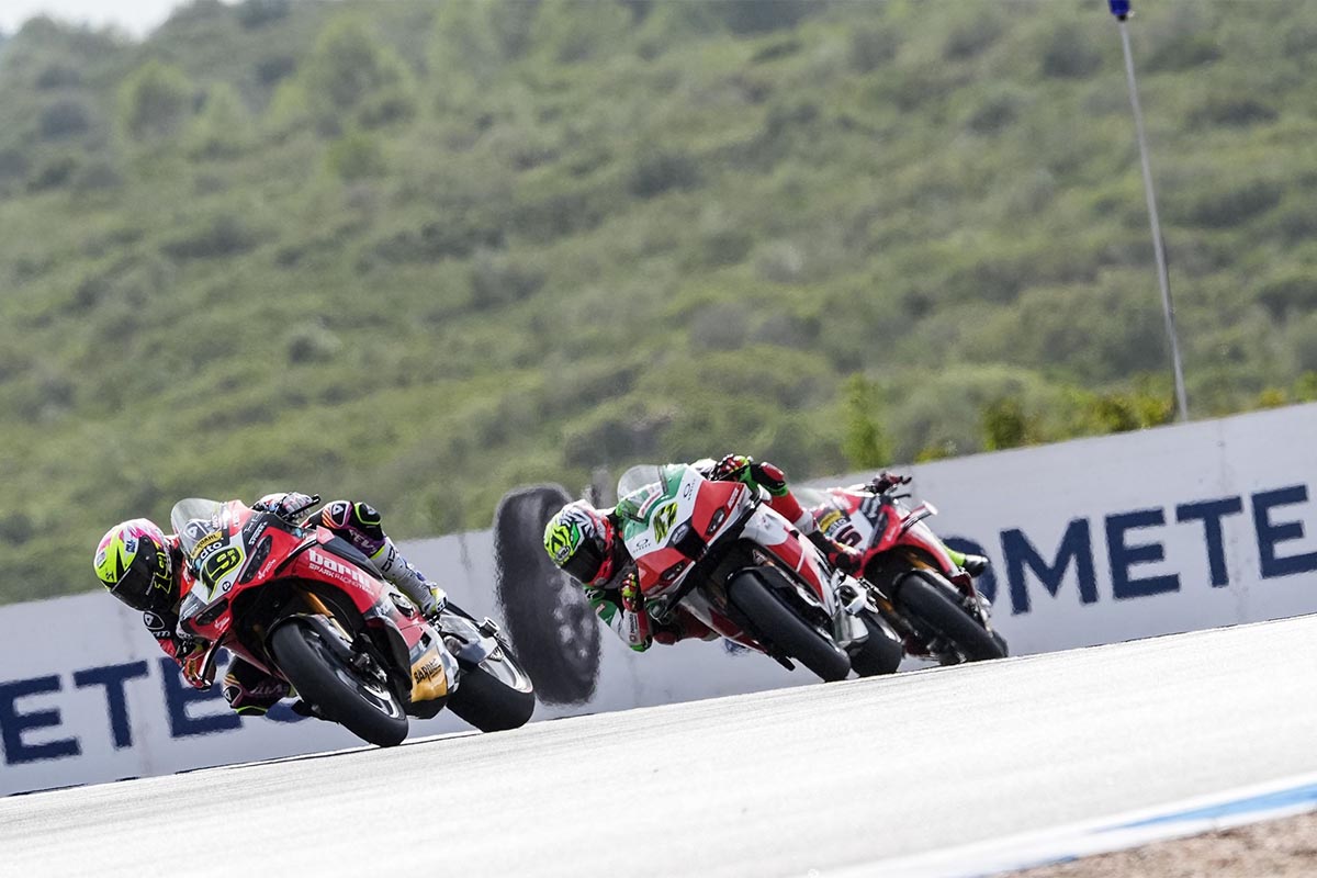 Bautista touched the podium in Estoril