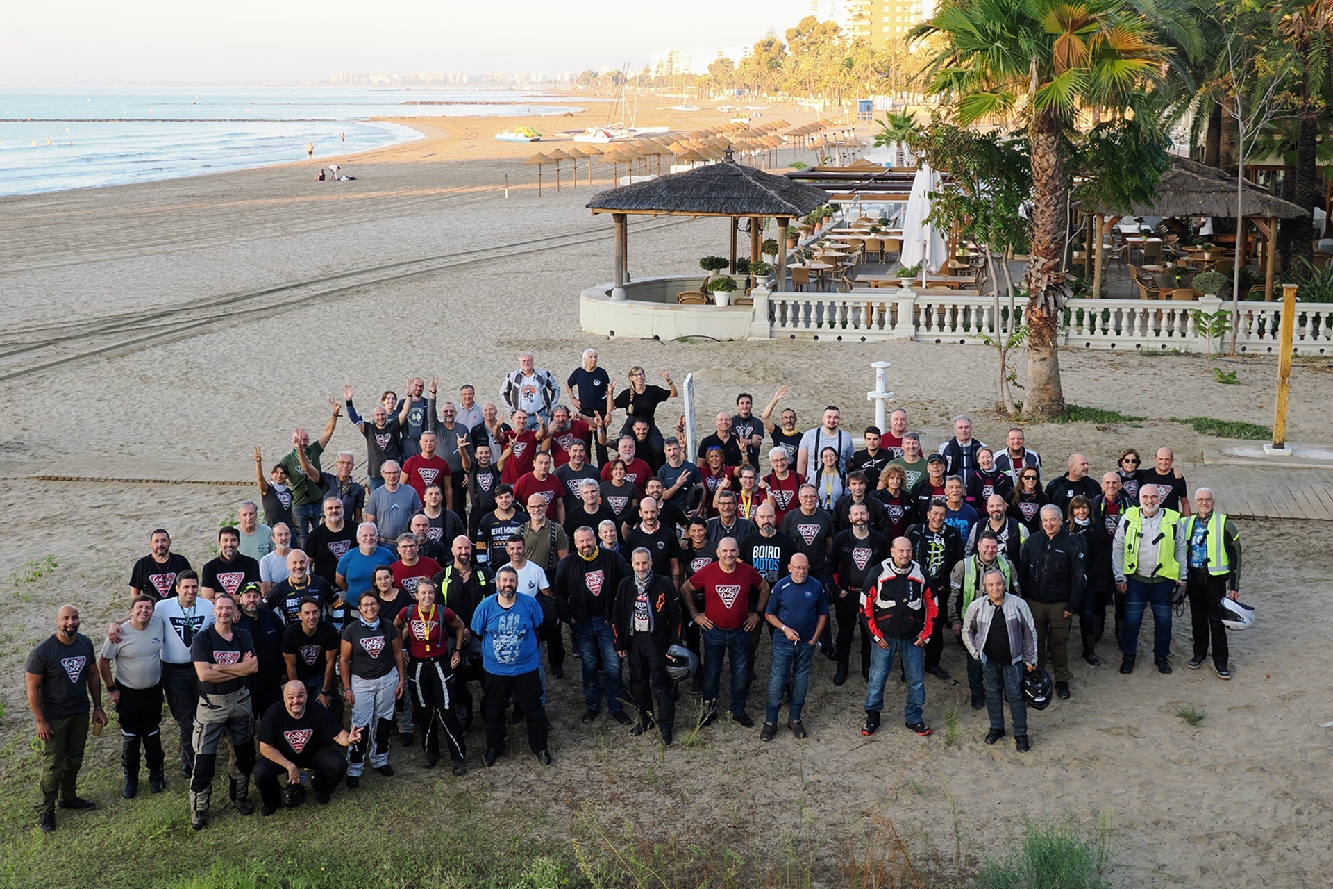 Triumph Coast 2 Coast 2026: A hundred motorcycles toured the east and south of the peninsula