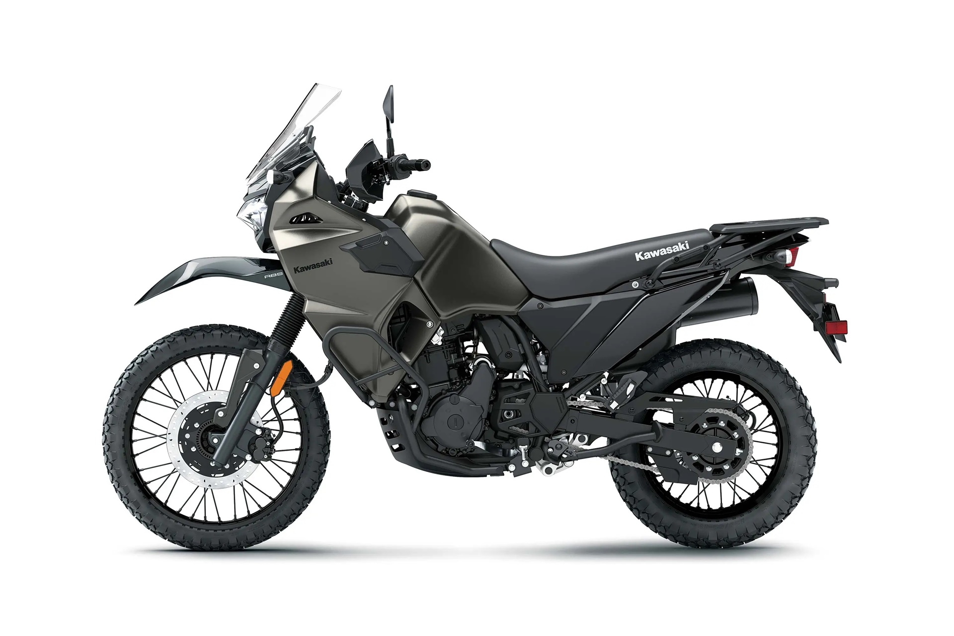 Kawasaki expands its 2027 ADV range with the new KLR650 DF ABS