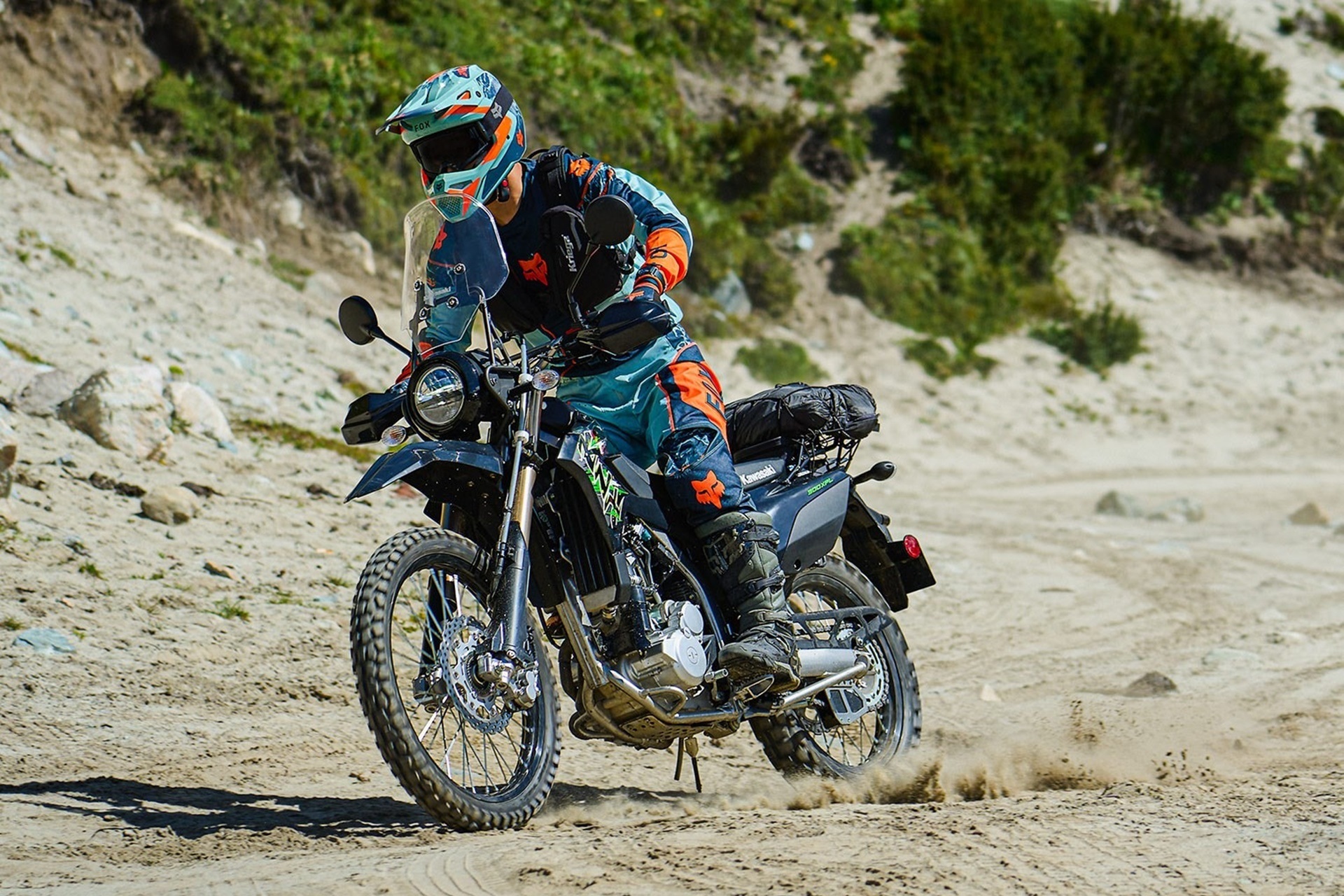 Kawasaki presenta su nueva gama KLX300 2027 con hasta cuatro variantes donde elegir