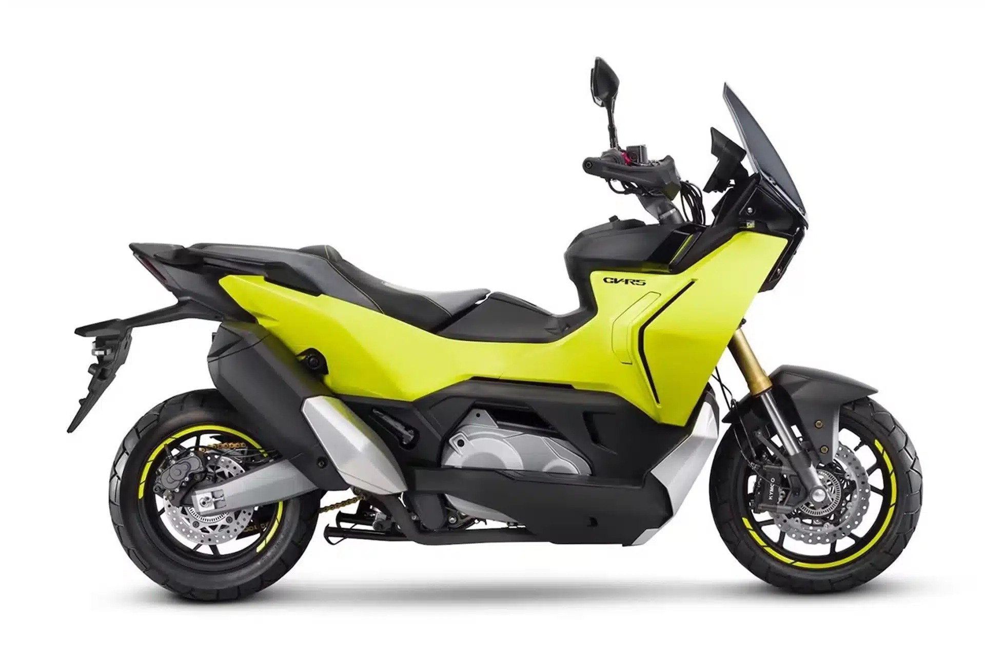 CV-X45 2027: KYMCO reveals its new ADV scooter for the A2