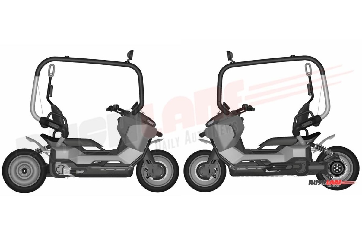 BMW patents a self-balancing electric scooter based on the Vision CE concept