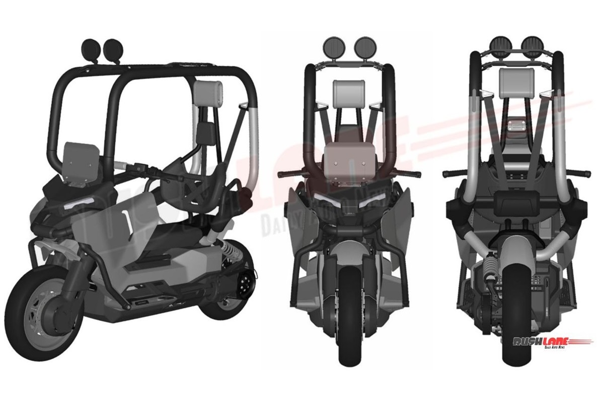 BMW patenta un scooter eléctrico autoequilibrado basado en el concept Vision CE