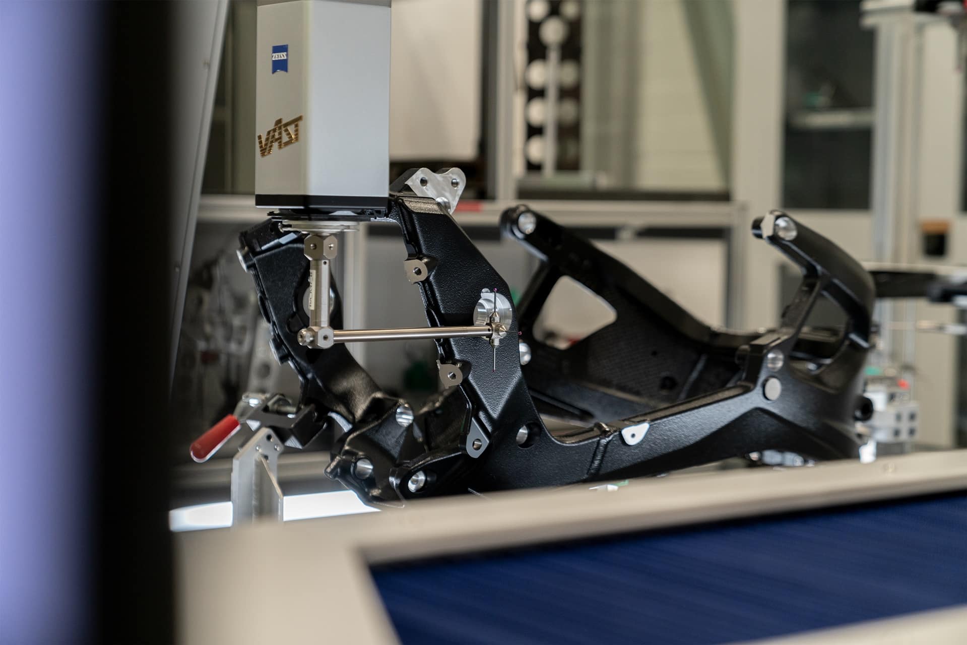 BMW presents the third generation of the M Motorsport chassis for the 2027 BMW M 1000 RR