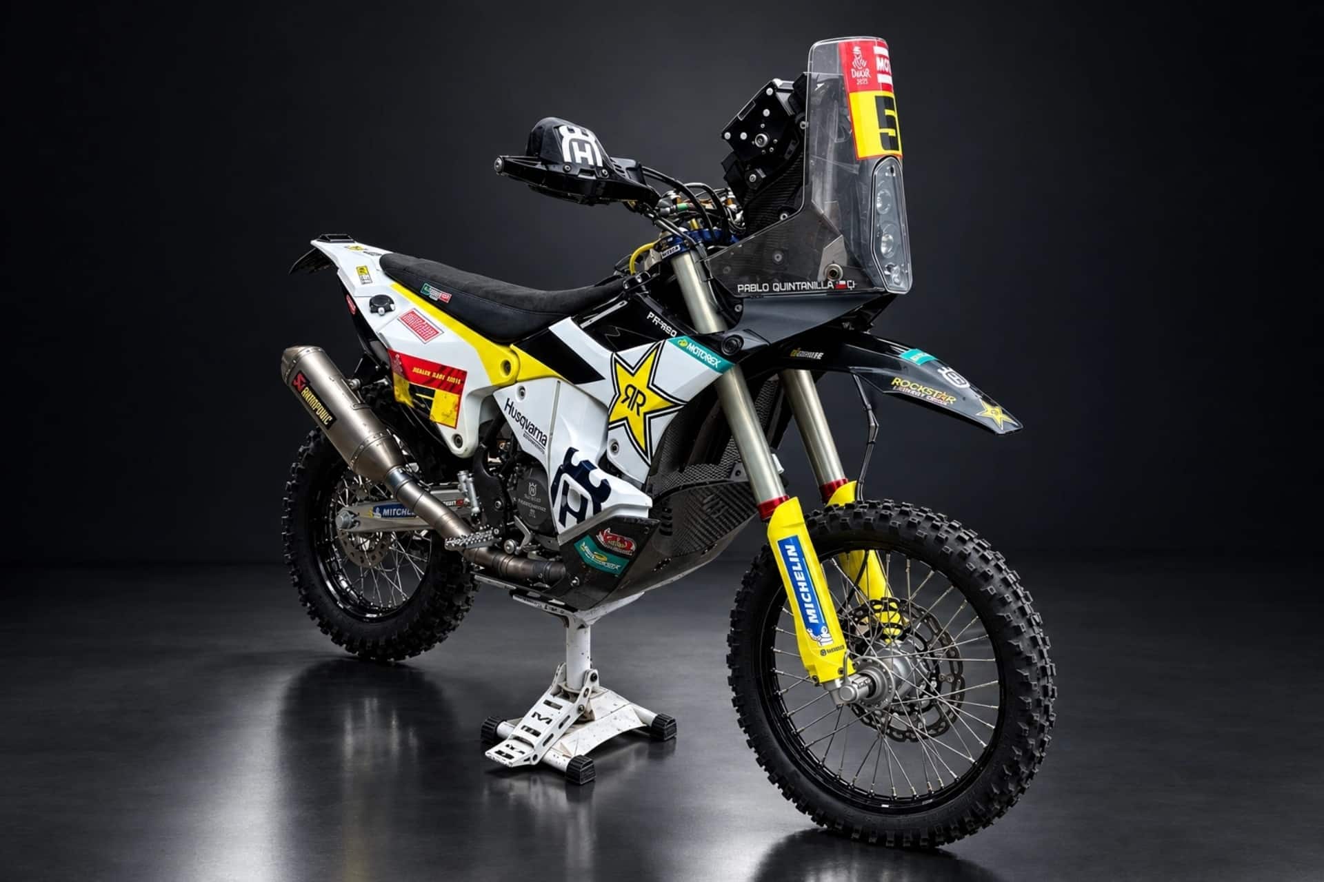 Husqvarna FR 450 Rally Factory from Pablo Quintanilla's Dakar 2020