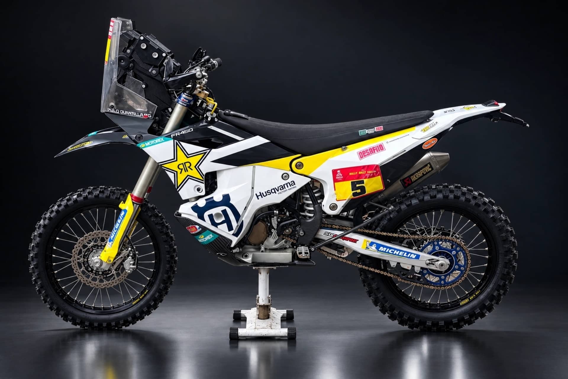 Husqvarna FR 450 Rally Factory from Pablo Quintanilla's Dakar 2020