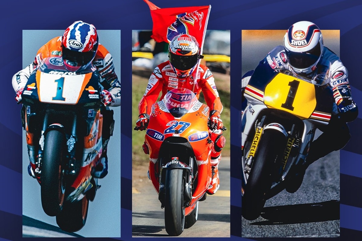 Los héroes locales de MotoGP reviven sus días de gloria, por última vez, en Phillip Island