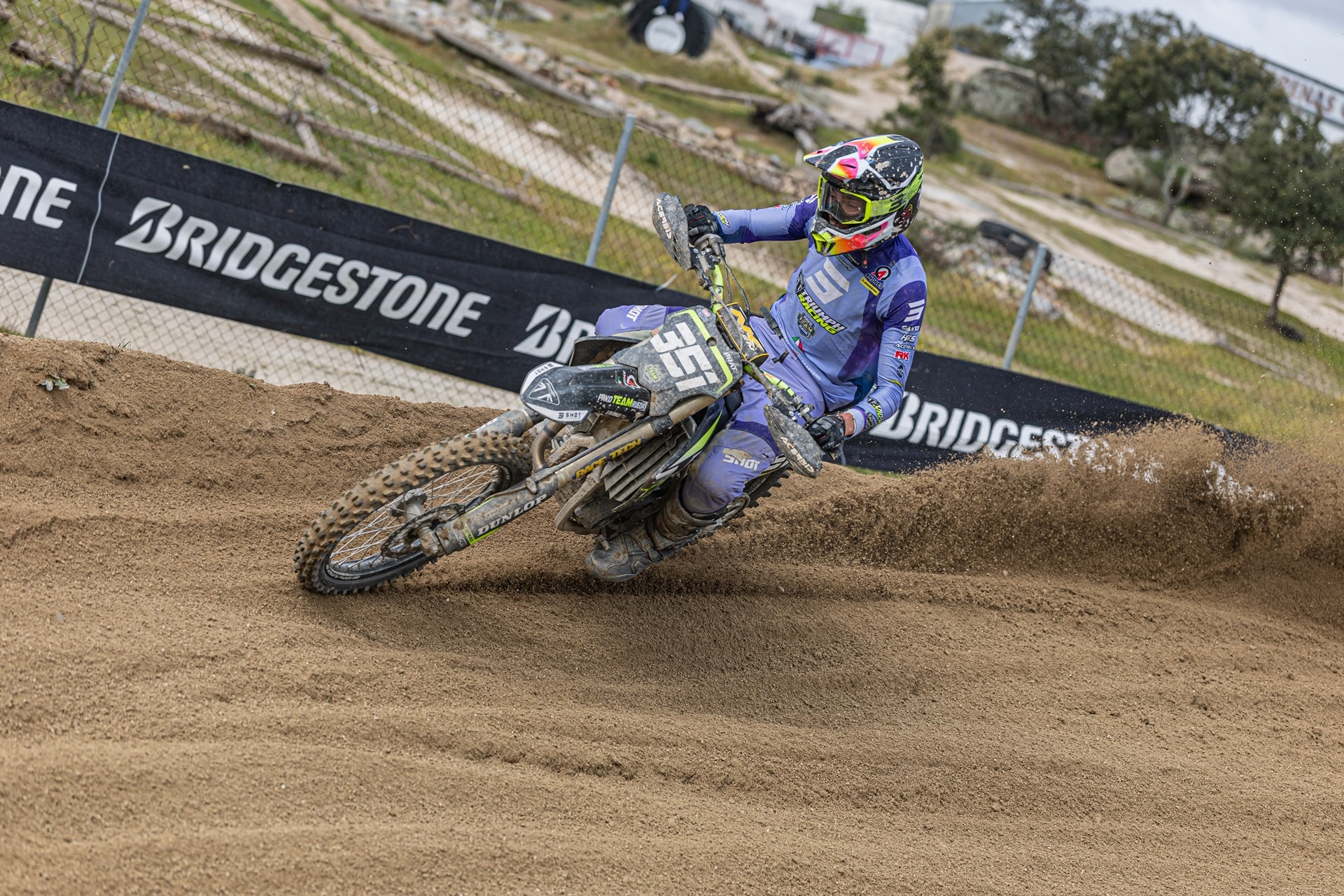 Carlos Prat and Triumph Racing Pavo Rueda win the national Under-18 Motocross title