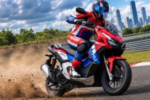 Honda ADV160 Trico Edition and a very special tribute