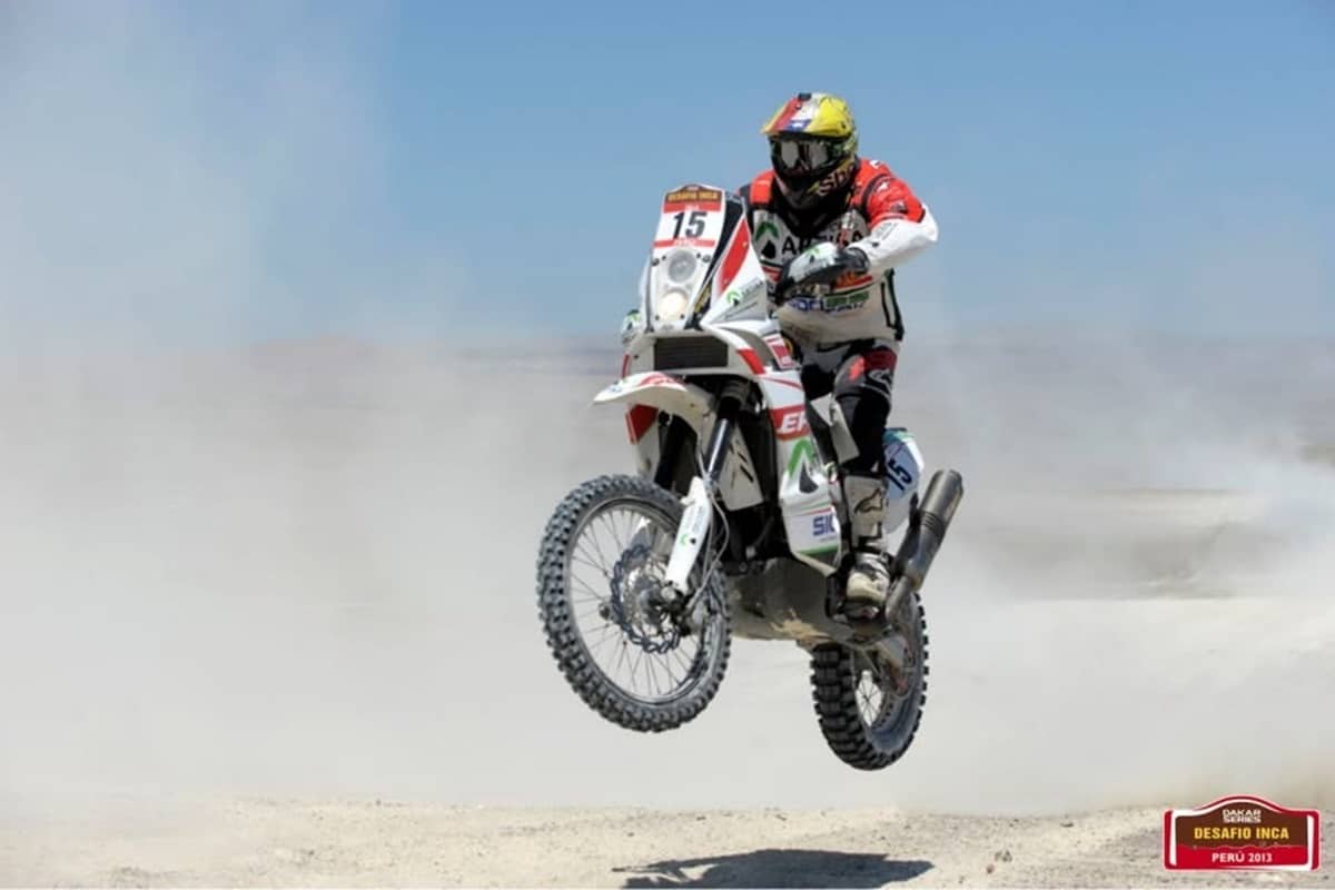 The Dakar laps