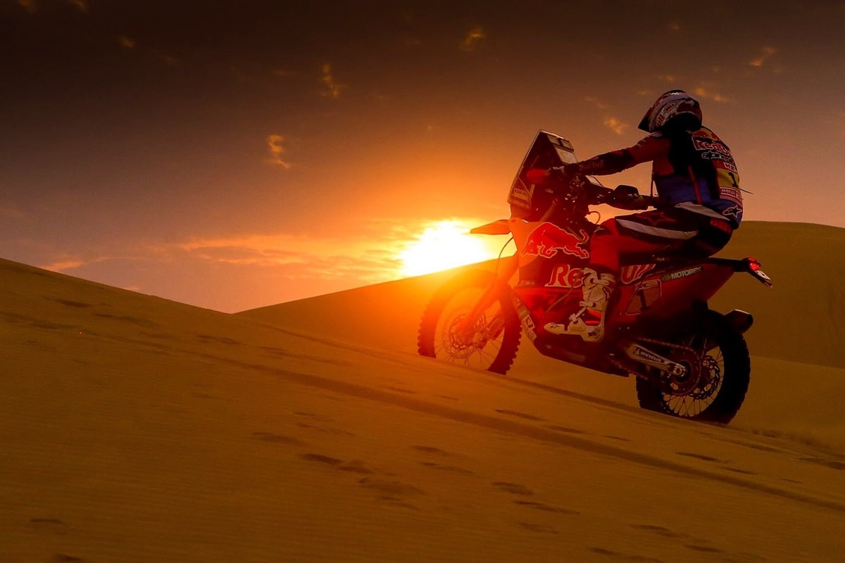 The Dakar laps