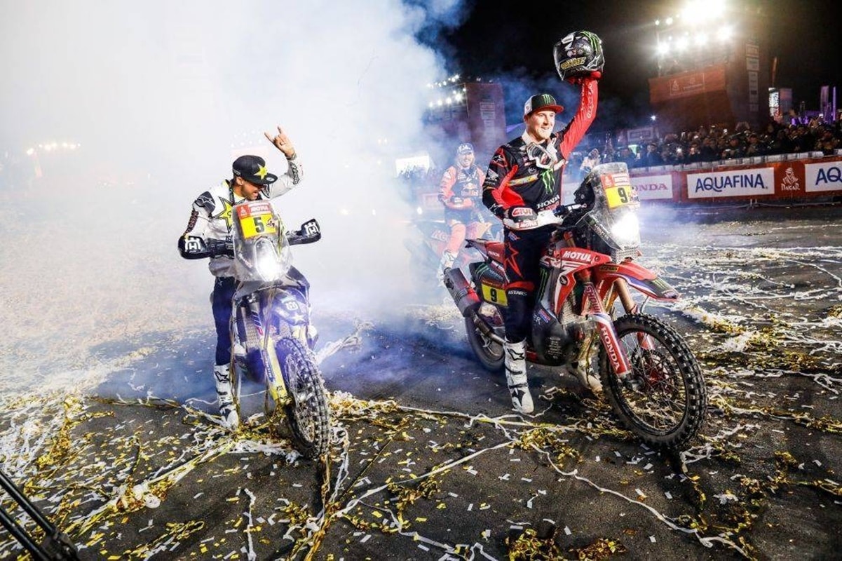 The Dakar laps