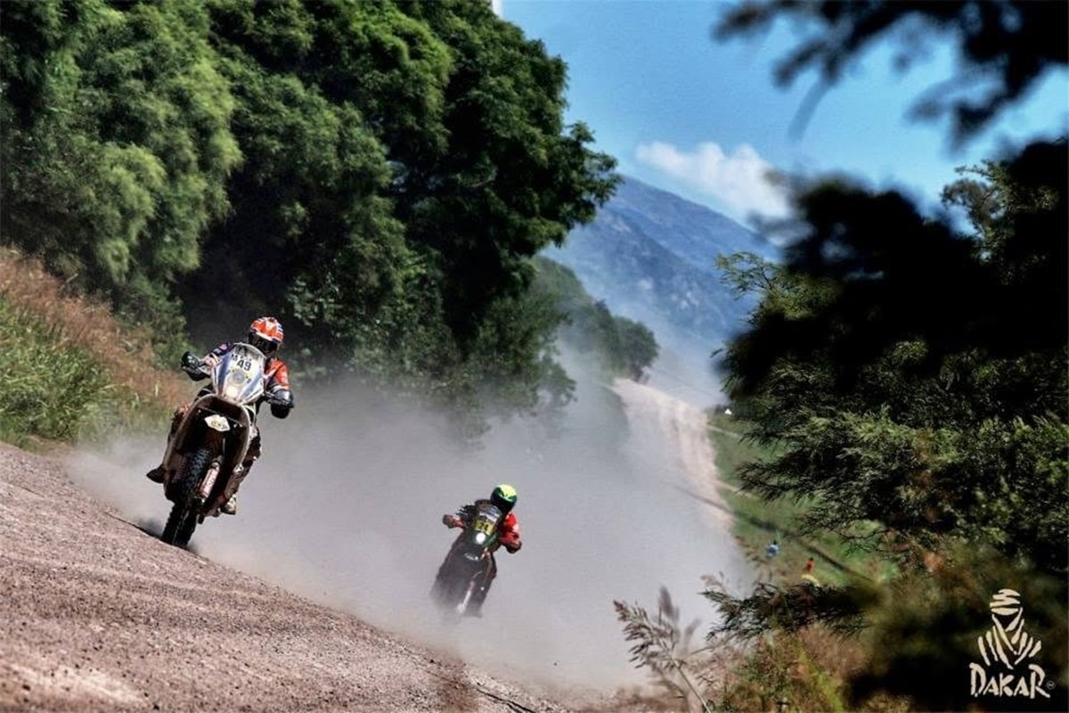 The Dakar laps