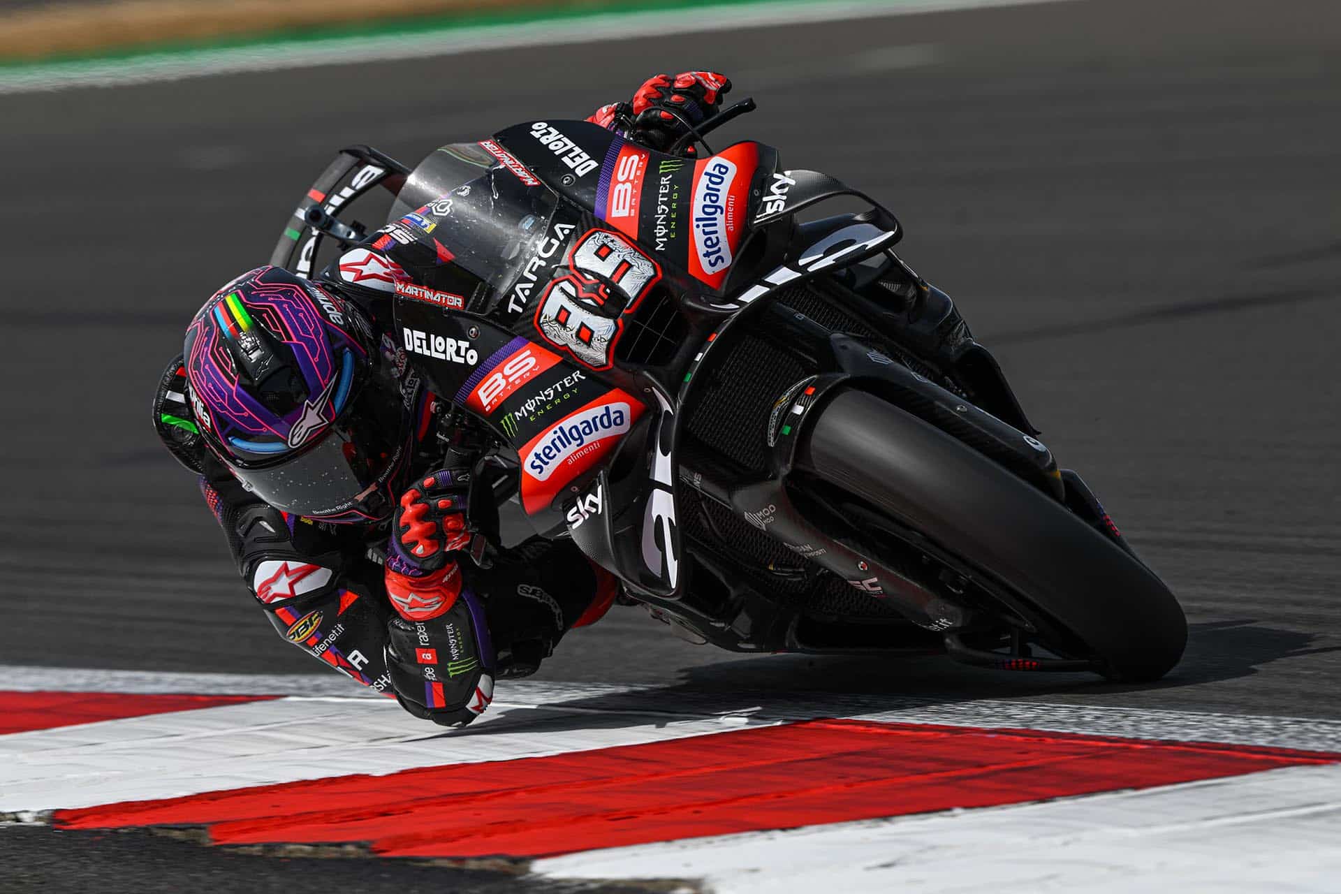 Before getting on the bike you will have to receive approval from the championship doctor