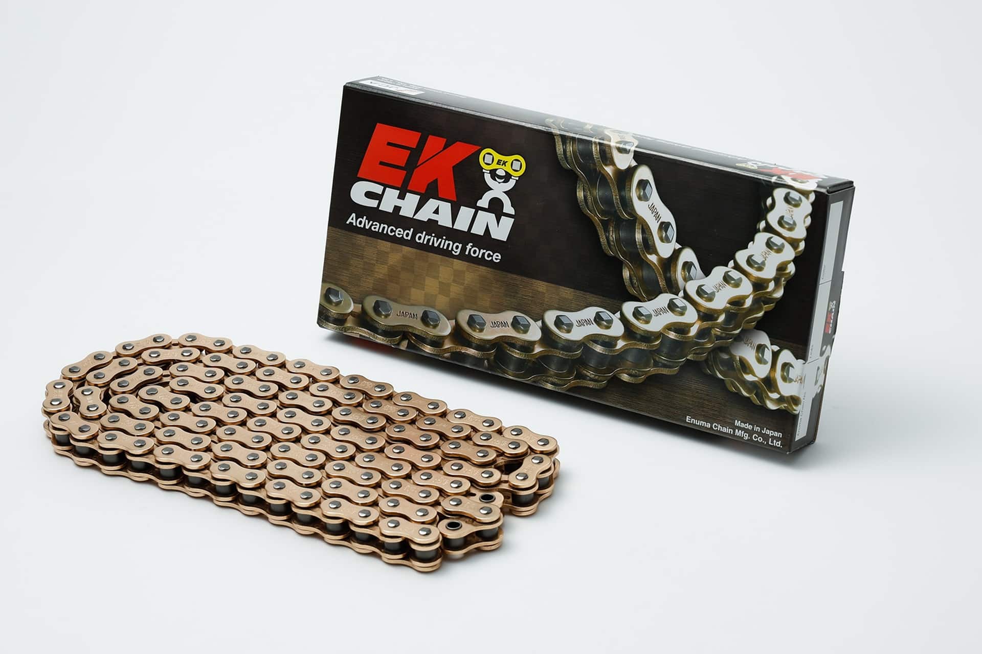 EK Chain range of chains: Japanese engineering at its most demanding