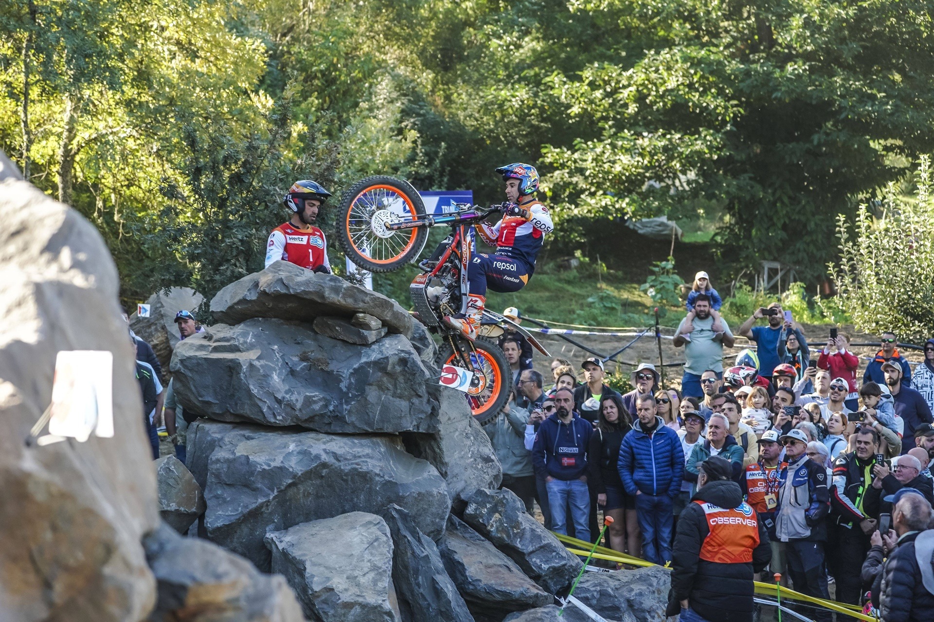 Toni Bou will celebrate his 40 world titles in Barcelona with all the fans
