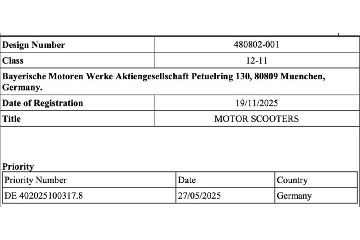 BMW patents a self-balancing electric scooter based on the Vision CE concept