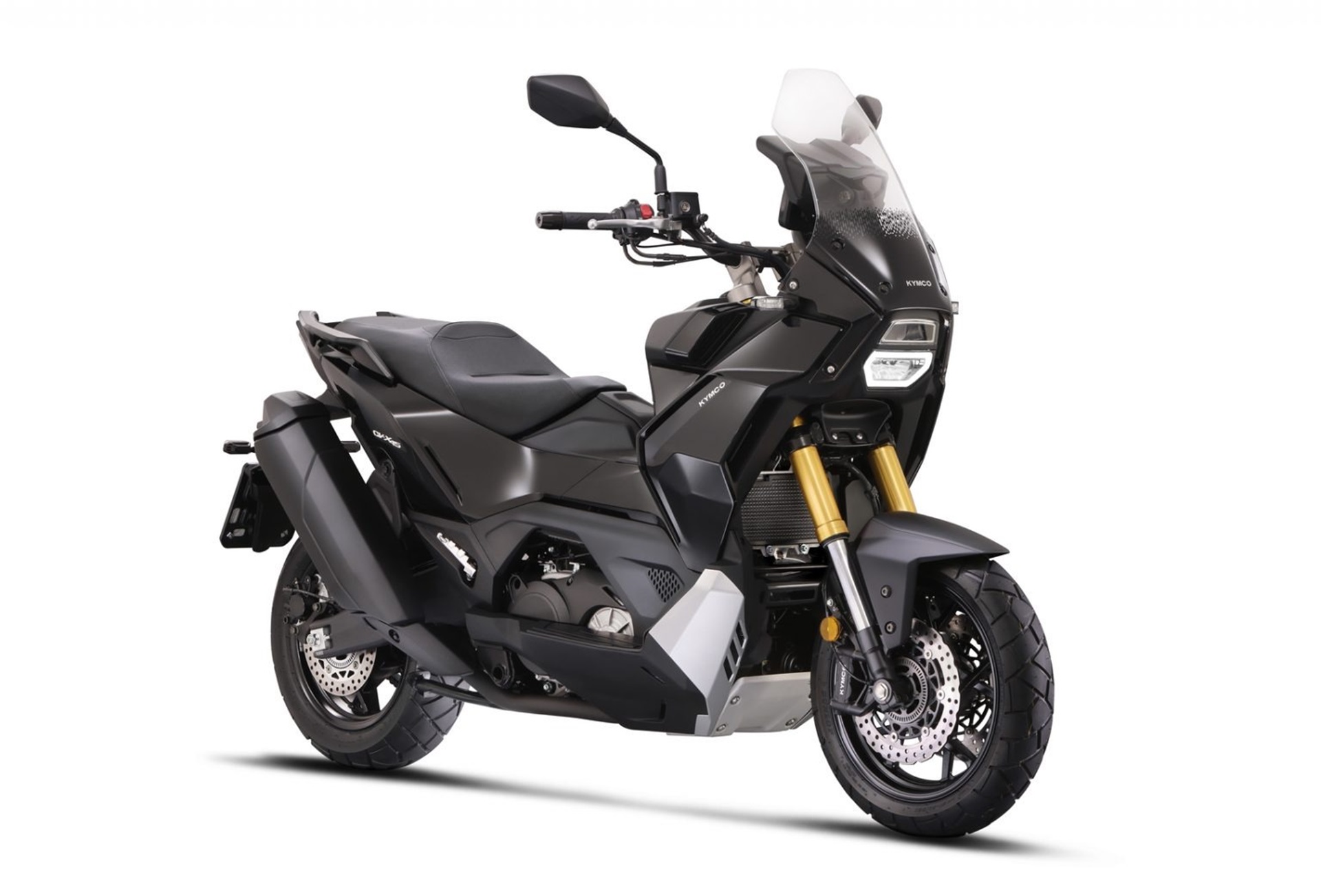 CV-X45 2027: KYMCO reveals its new ADV scooter for the A2