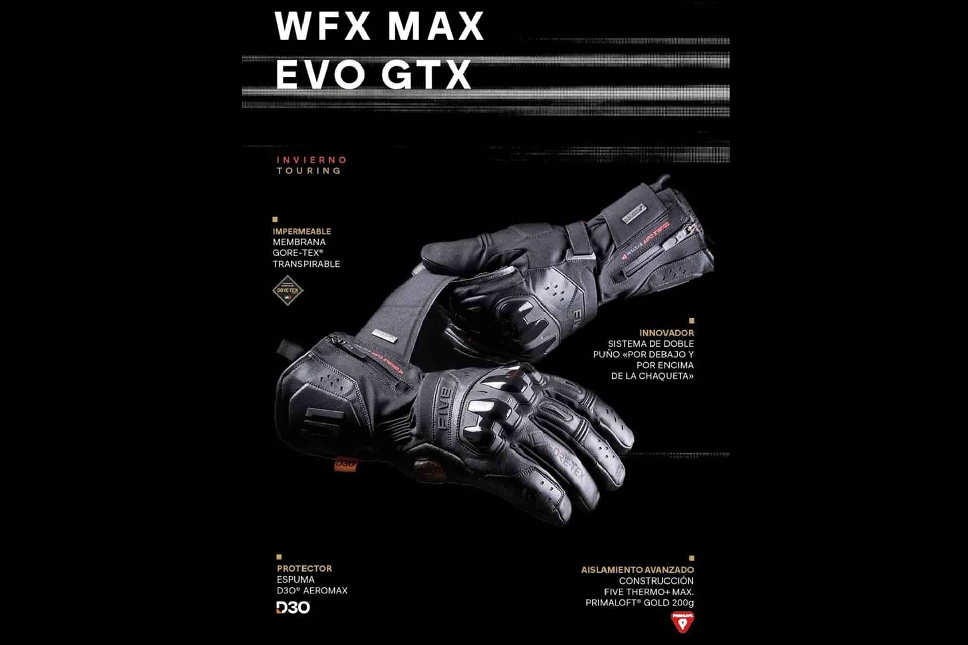 Five Gloves presents WFX Max EVO GTX, the brand's most advanced winter glove