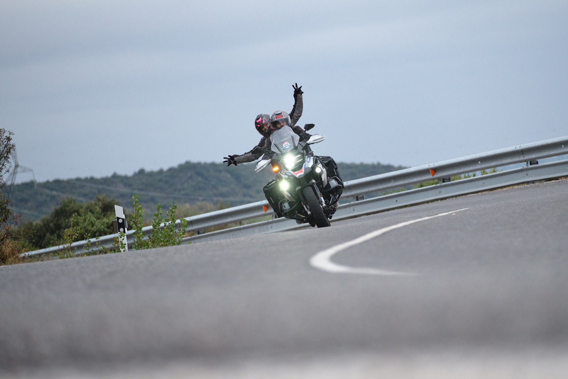 Rider Soul leaves Guadalajara and prepares its next route in style in Albaida, Valencia