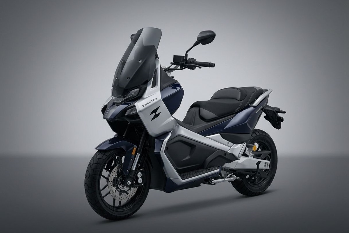 ZXMoto presents the 250T ADV, an “unconventional” scooter that will arrive in 2027
