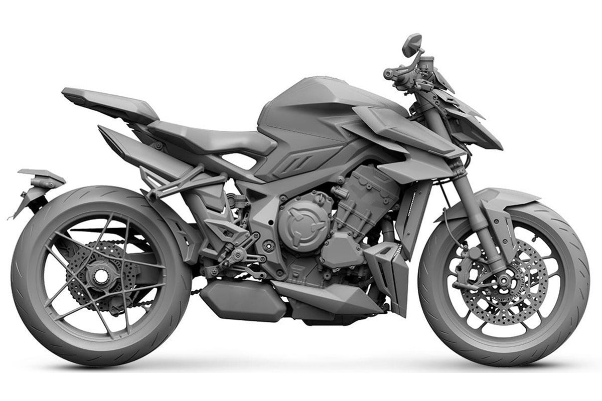 Zontes ZT903-R: the 150 HP, 183 kilo three-cylinder naked that is yet to come